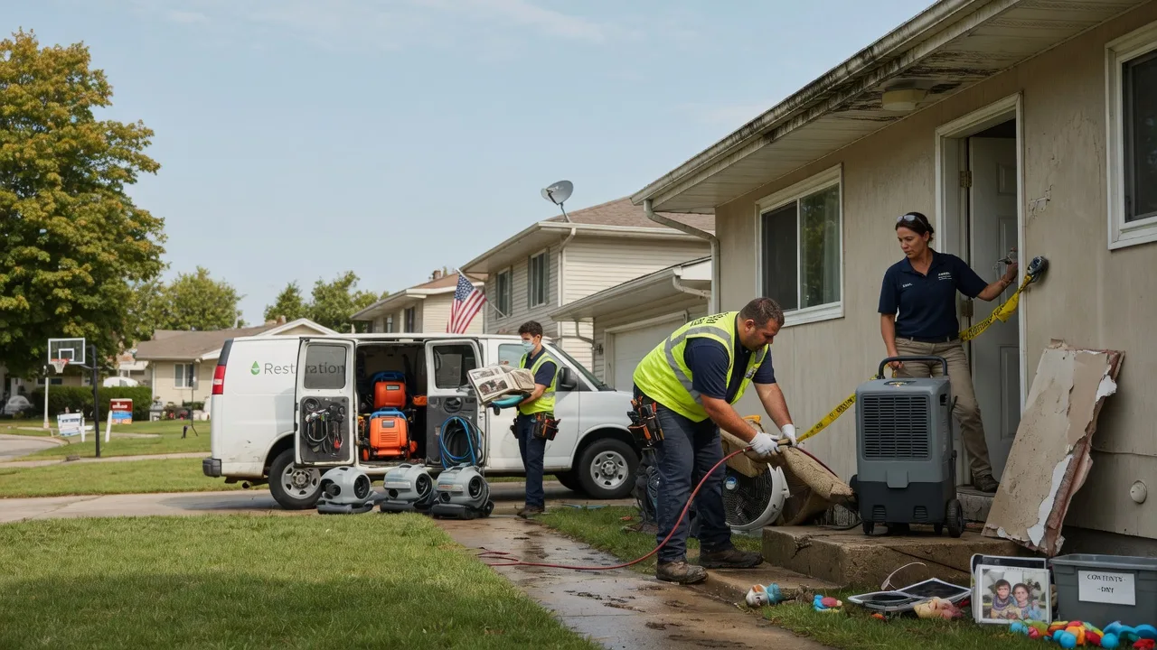 Water Damage Restoration in Hiller, PA near me